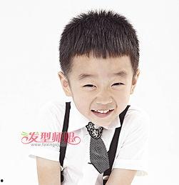 欧美小男宝宝发型图片,可爱与时尚的完美融合