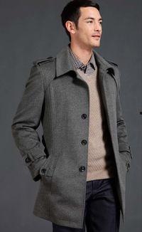 欧美灰色外套男图片,灰色外套男士潮流解析